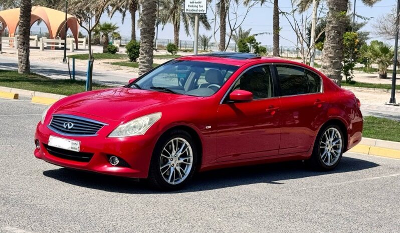 Infiniti G25 2013 full