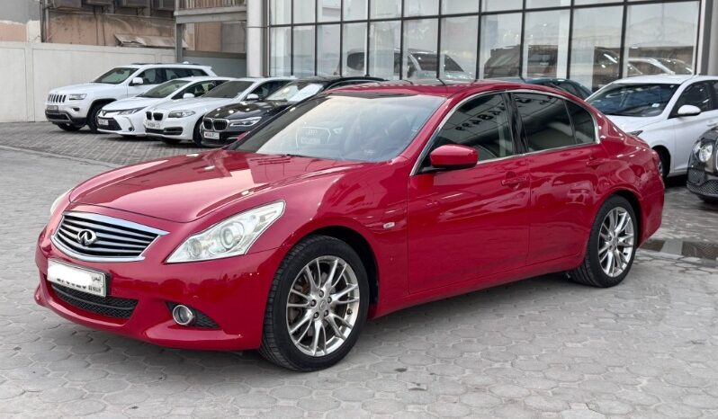 Infiniti G25 2012 full