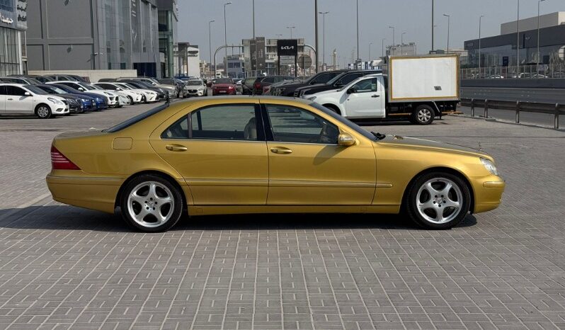 Mercedes Benz S500 2004 full