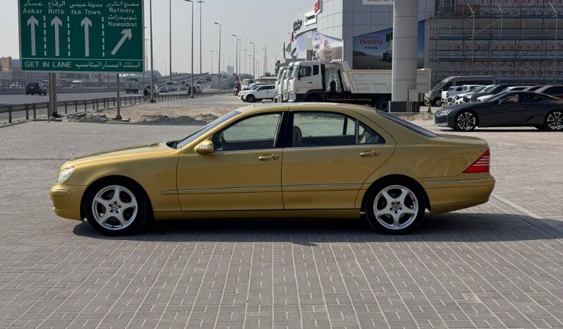 Mercedes Benz S500 2004 full