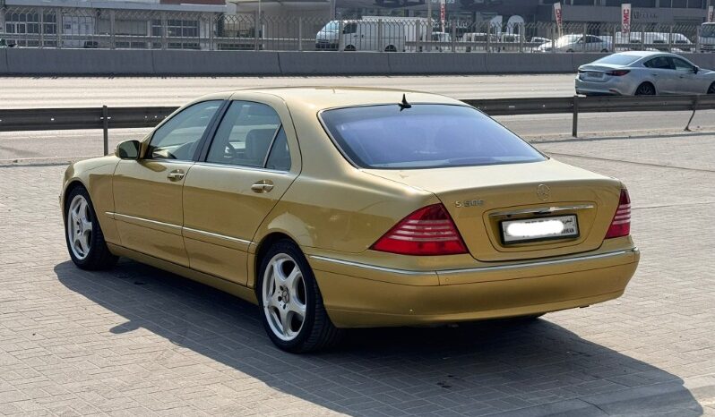 Mercedes Benz S500 2004 full