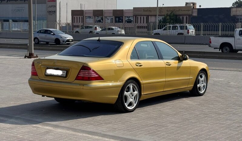 Mercedes Benz S500 2004 full